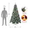 7.5ft. Unlit Cullen Fir Artificial Christmas Tree with Berries and Pinecones